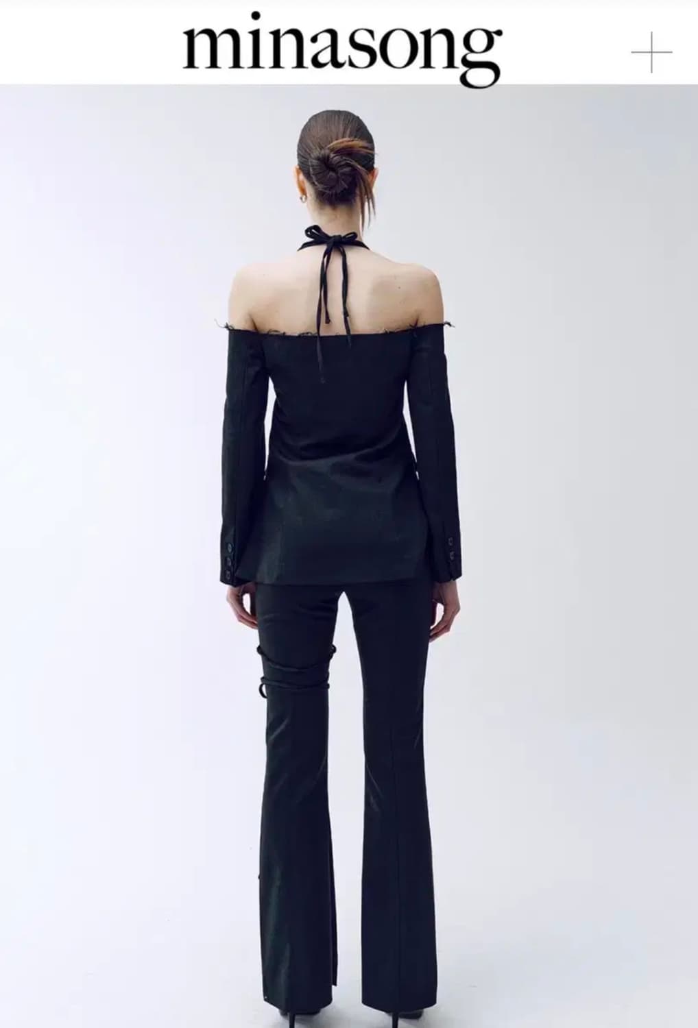 Minasong multi strap flared pants 상품이미지3