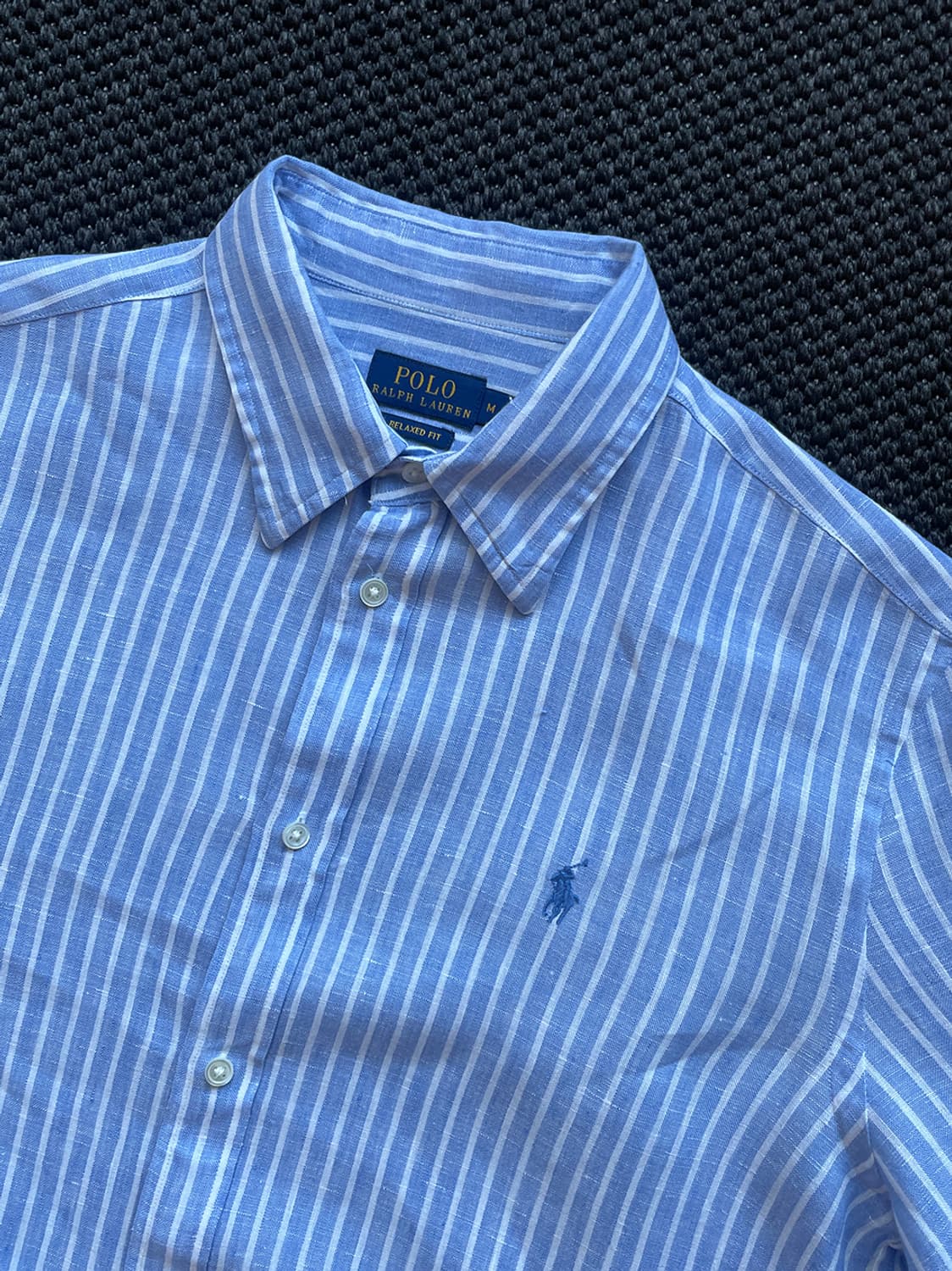 폴로 랄프로렌 스트라이프 린넨 셔츠  상품이미지4