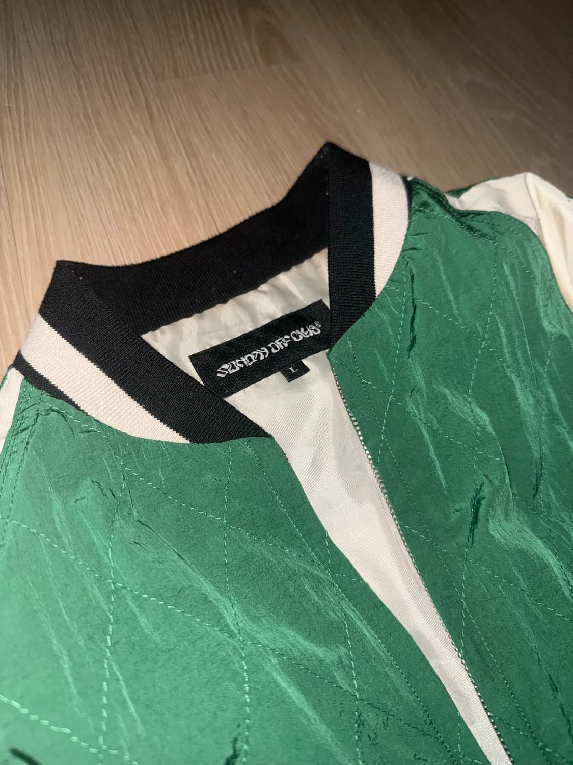 선데이오프클럽 수배니어 자켓 그린 L 상품이미지4