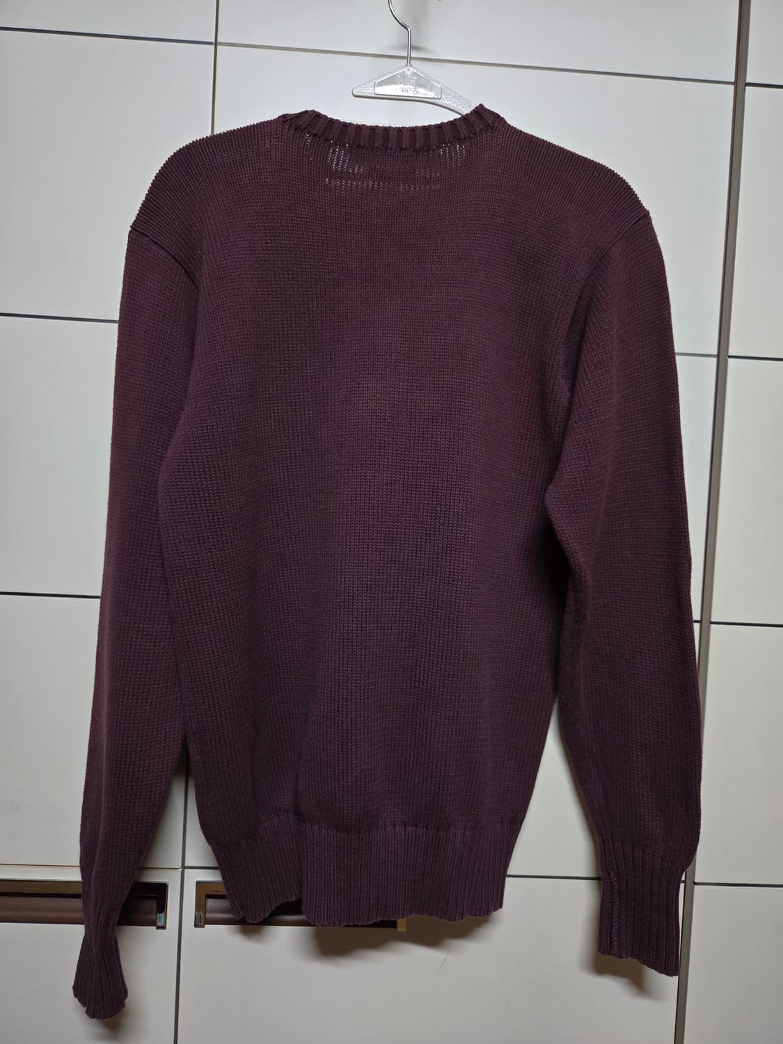 폴로 랄프로렌 버건디 니트 스웨터 상품이미지6