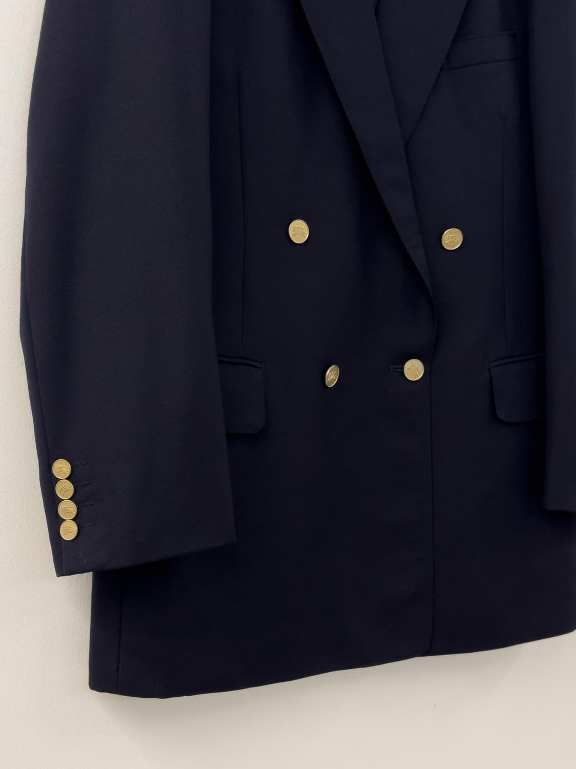 버버리 네이비 금장 수트 상품이미지4