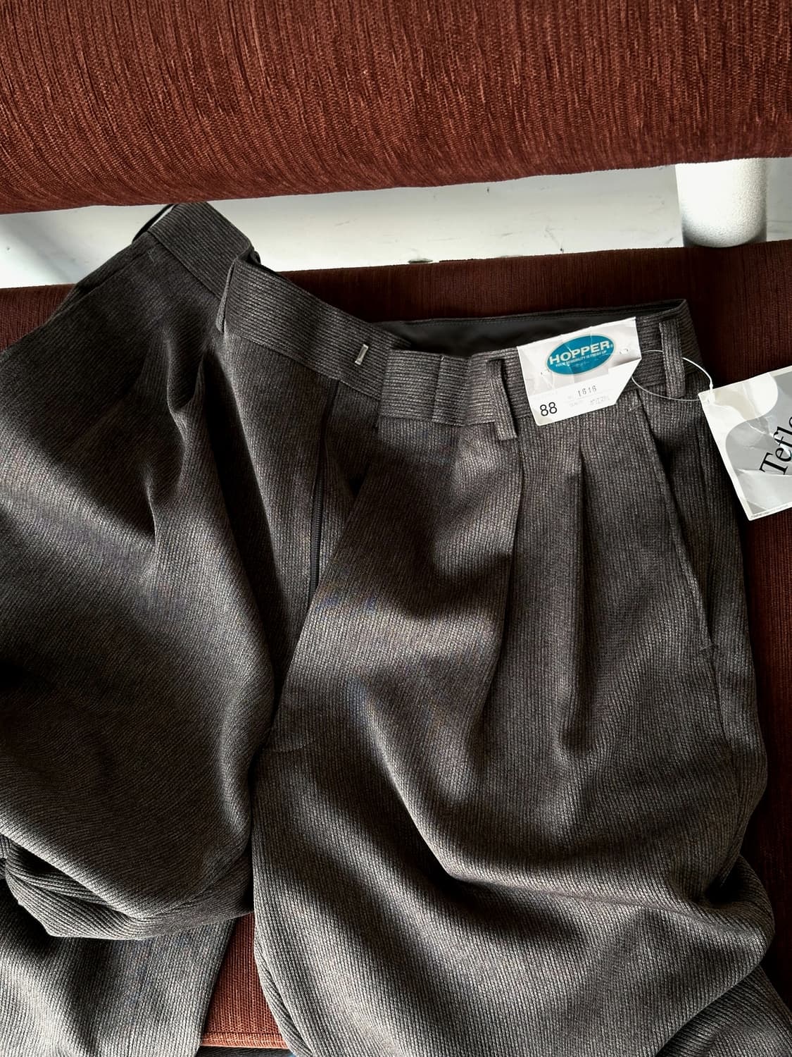  Design woven 'TEFLON' fabric 2 tuck wid 상품이미지1