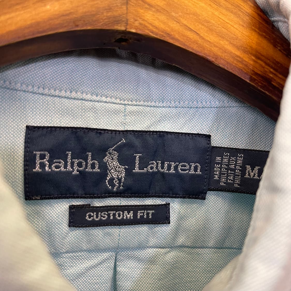 폴로 코튼 셔츠 커스텀핏 상품이미지2