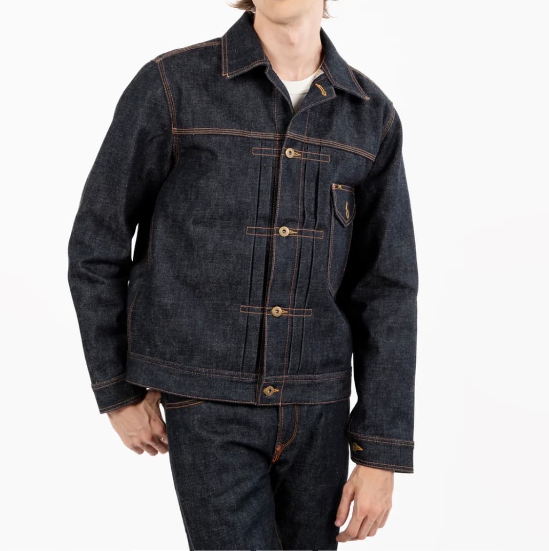 Lee 101 15oz 셀비지  cowboy jacket lined 상품이미지3