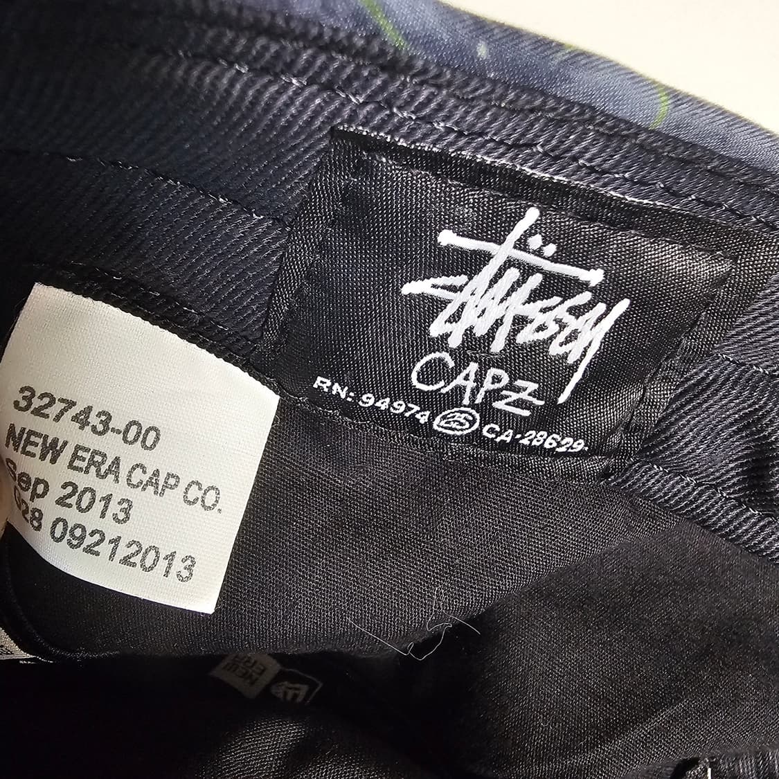 스투시 X 뉴에라 5패널 플로럴 캠프캡 모자 볼캡 스냅백 그레이쉬 퍼플 상품이미지7