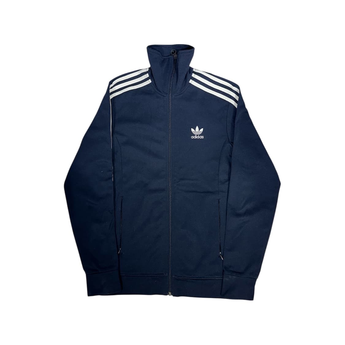 아디다스 네이비 화이트 삼선 오버핏 트랙탑 져지 95 상품이미지5