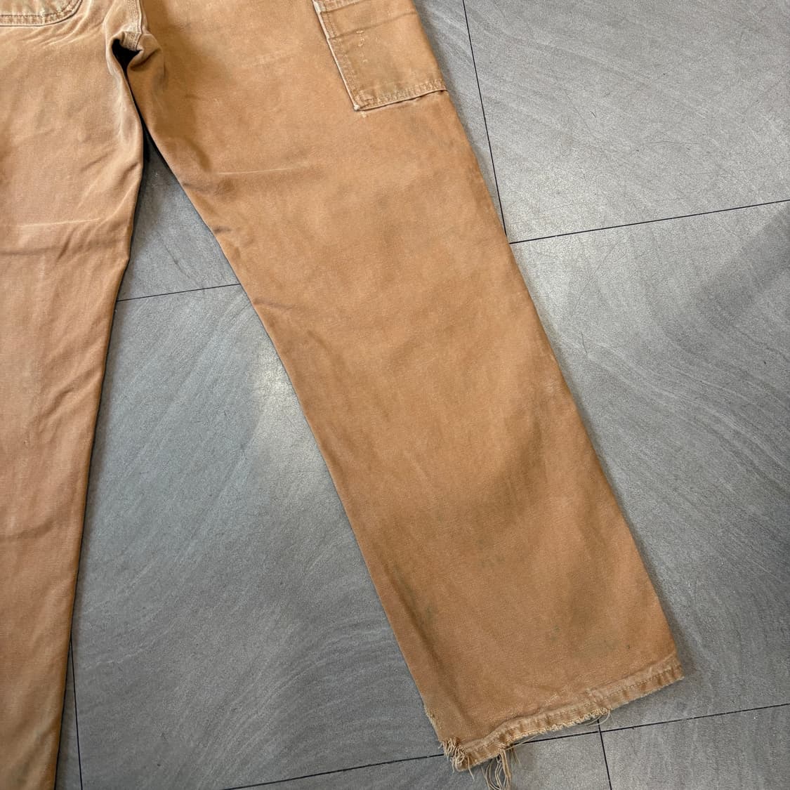 칼하트 정품 오리지널 브라운 더블니 팬츠 바지 상품이미지9