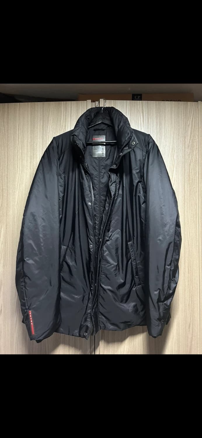 희귀매물) 프라다 스포츠 패딩자켓 블랙 상품이미지1