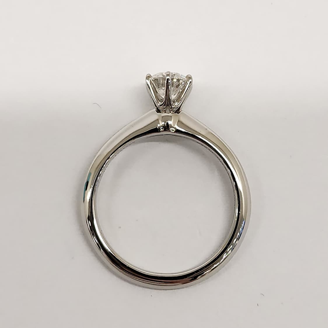 티파니 플래티늄 솔리테어 다이아 웨딩링 0.55ct 9호 상품이미지2