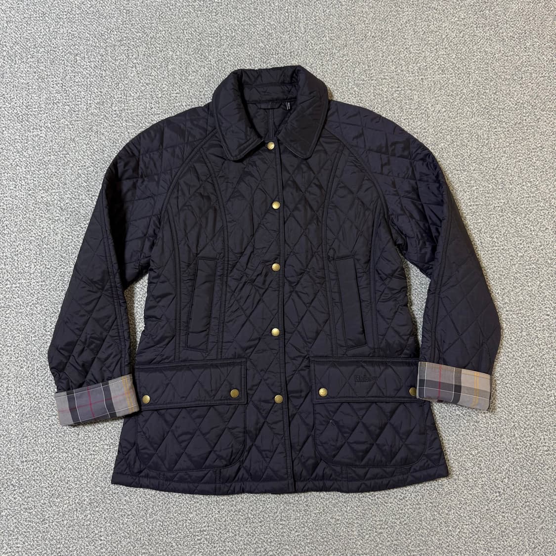 [정가 33만원] 바버 비드넬 퀄팅 자켓 여성용 UK12 상품이미지1
