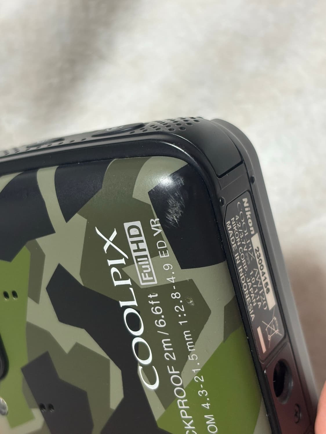 니콘 쿨픽스 aw 120 카모 디카 상품이미지9