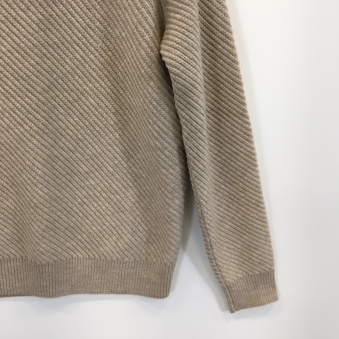 클럽모나코 이탈리안얀 울 100% 짜임니트 M (국내판)  상품이미지3