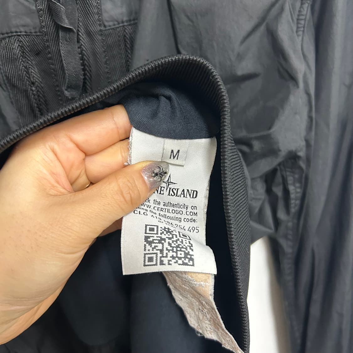 스톤아일랜드 크링클랩스 가먼트다잉 자켓[1345] 상품이미지10