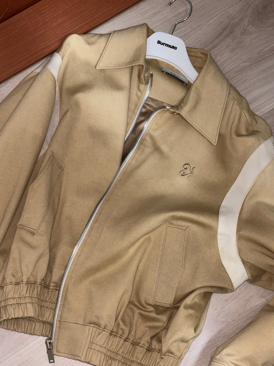 Kijun 로고 블루종 자켓 상품이미지2