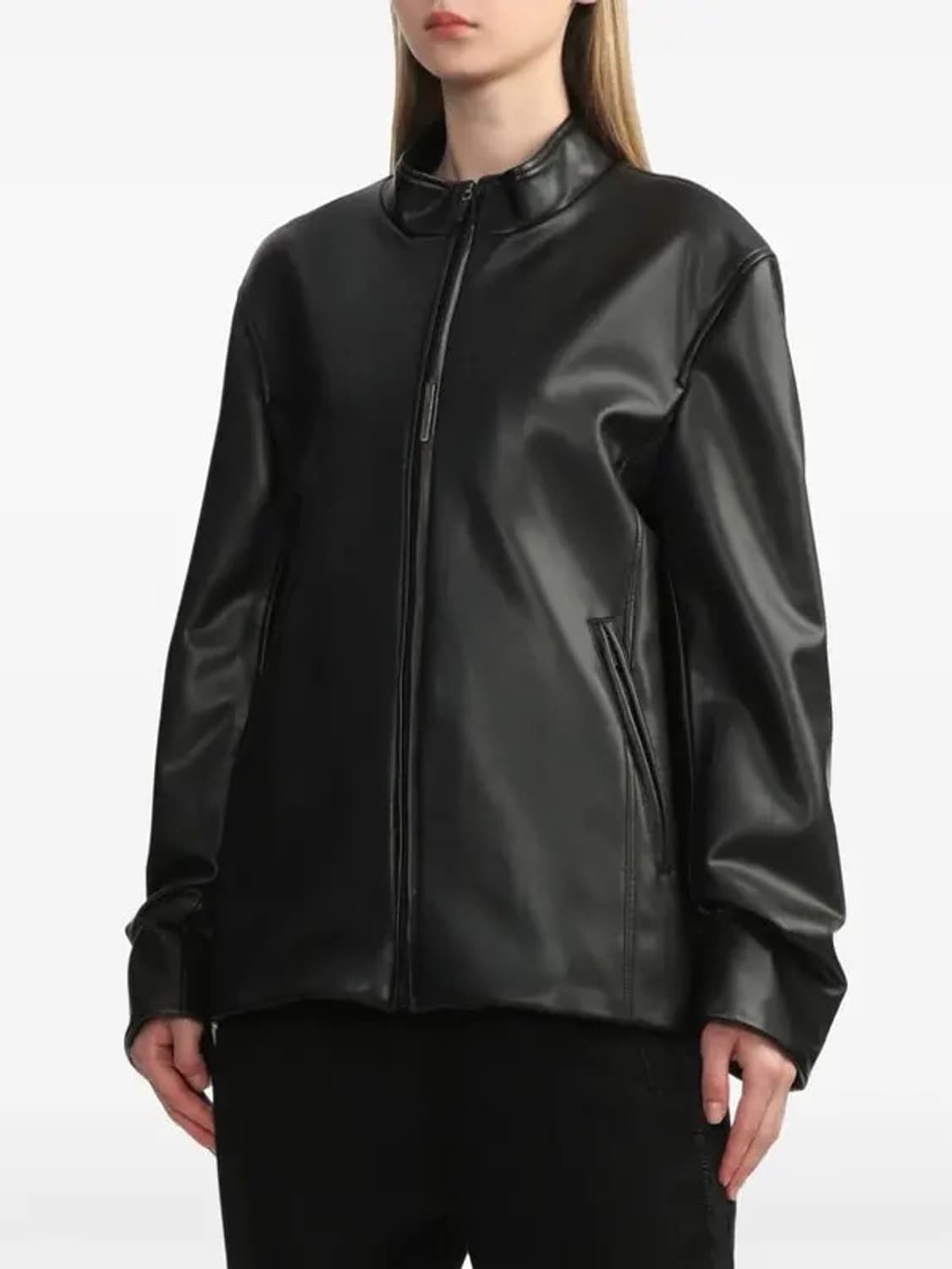 Hyein Seo faux leather jacket 상품이미지2