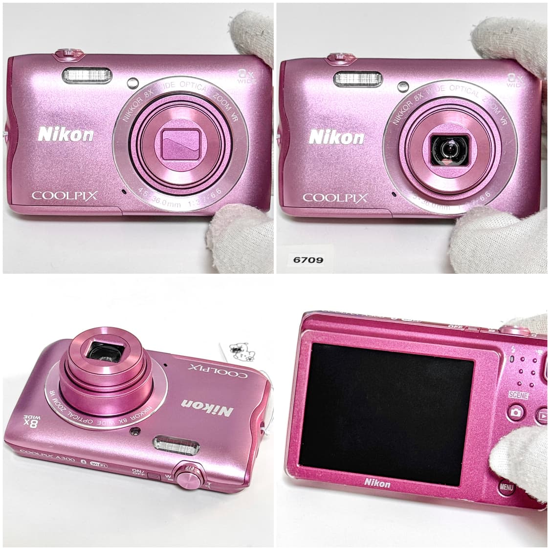 니콘 쿨픽스 A300 (S3700) 핑크 빈티지디카 상품이미지4