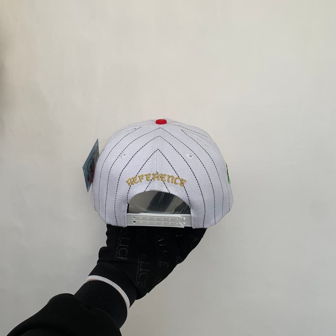 새상품 Reference 브랜드 한정판 LA 스트라이프 스냅백 모자 상품이미지4