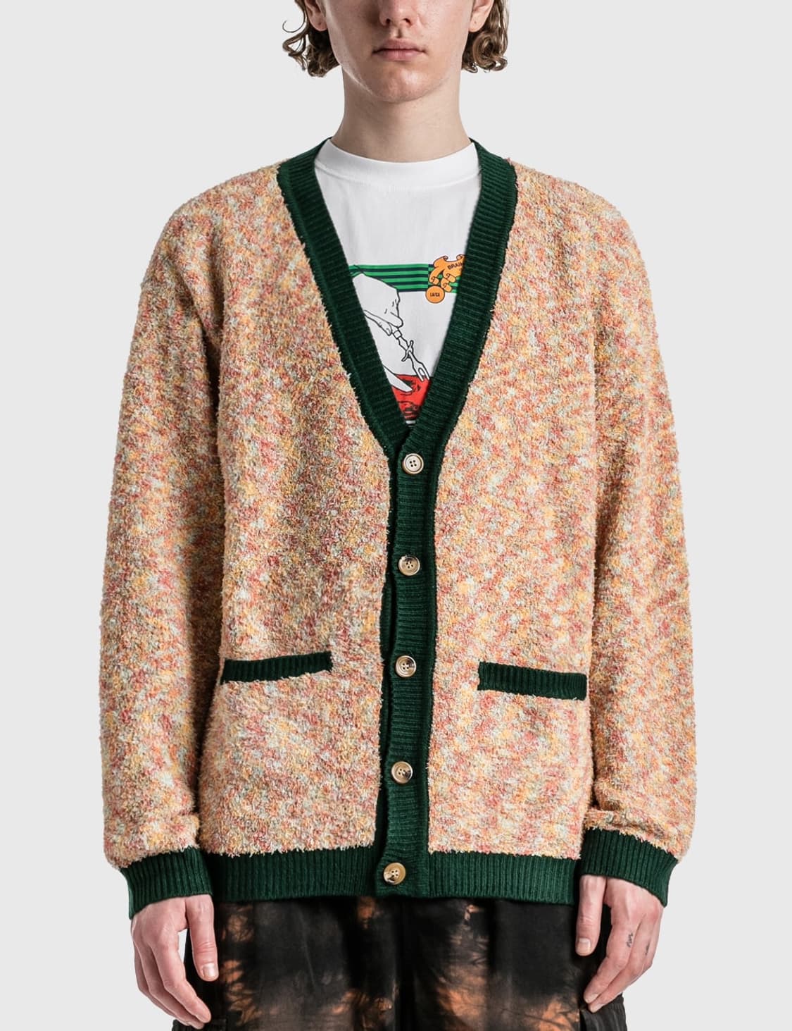 BRAIN DEAD 테디 퍼 가디건 (S) 상품이미지3