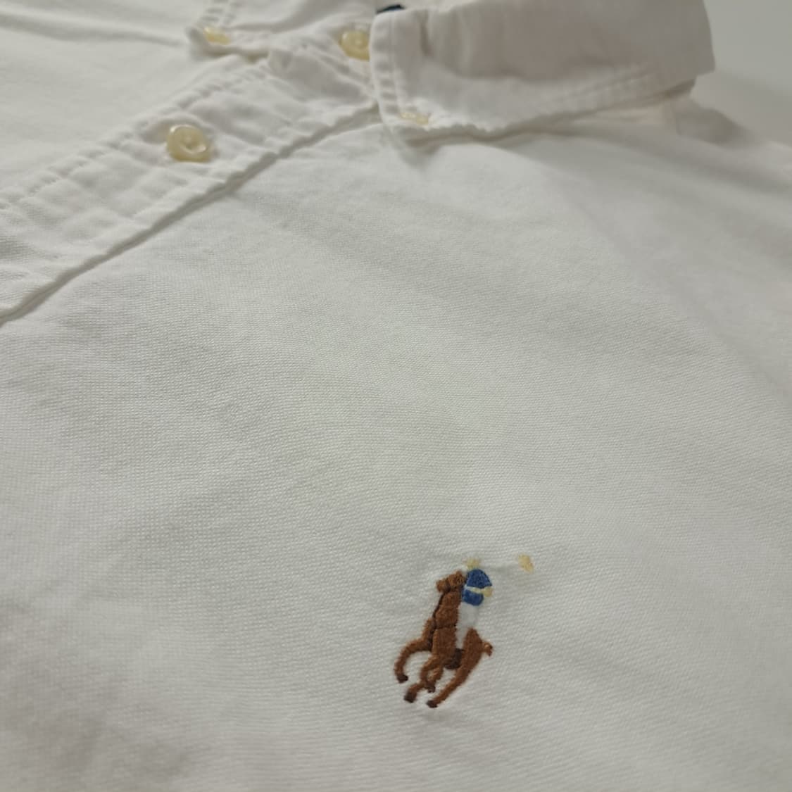 CK754 XL 폴로 QR 멀티포니 화이트 반팔 셔츠 남방 상품이미지6