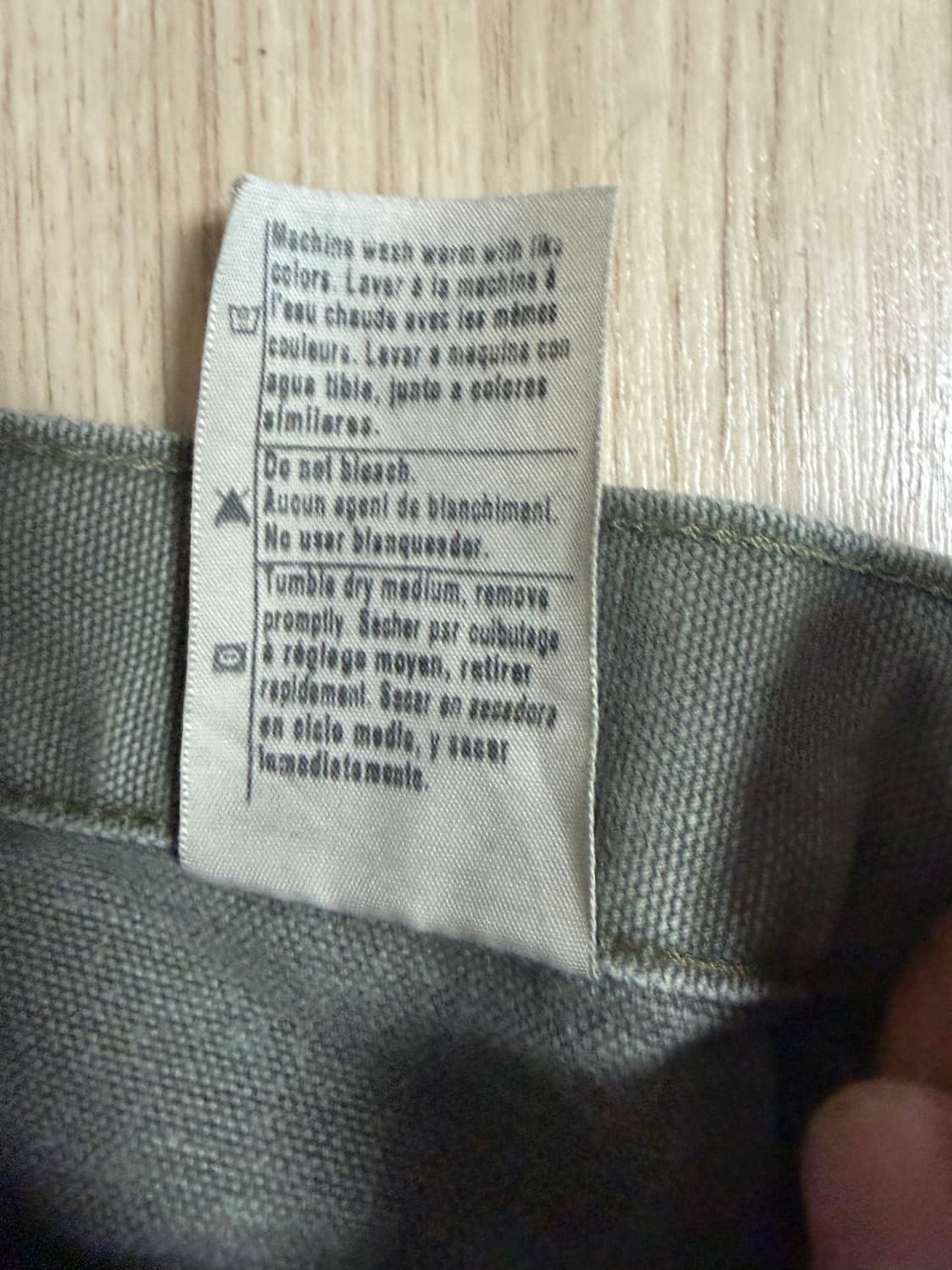 빈티지 칼하트 더블니 모스그린 36/30 상품이미지4