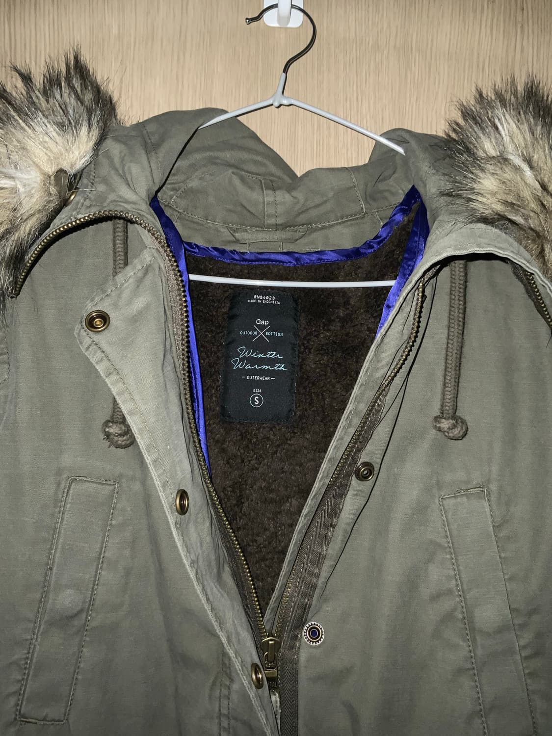 Gap fur field jacket 상품이미지4