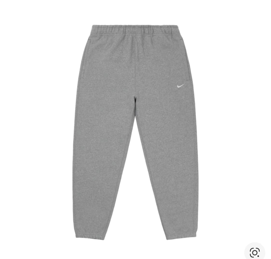 [XS]나이키 NRG 솔로스우시 플리스팬츠 스웻팬츠 그레이 상품이미지1