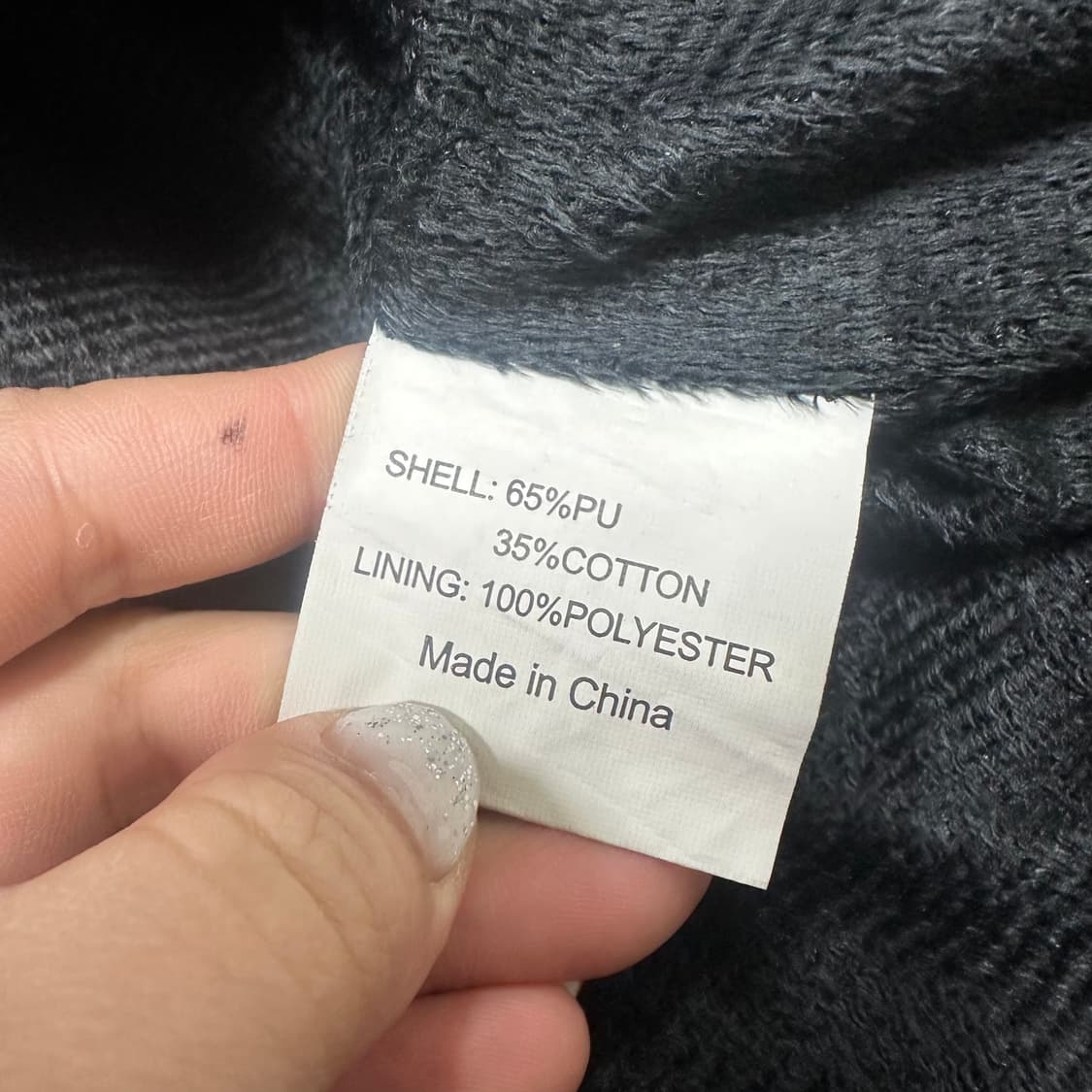 ✨ (바배) 빈티지 패치 레더 블루종 자켓  상품이미지4