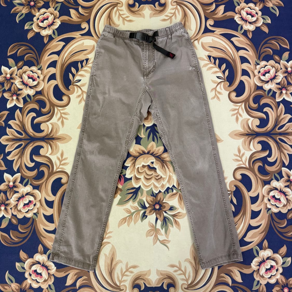 (S) 그라미치 Gramicci 코튼 밴딩팬츠(코코아) 상품이미지1