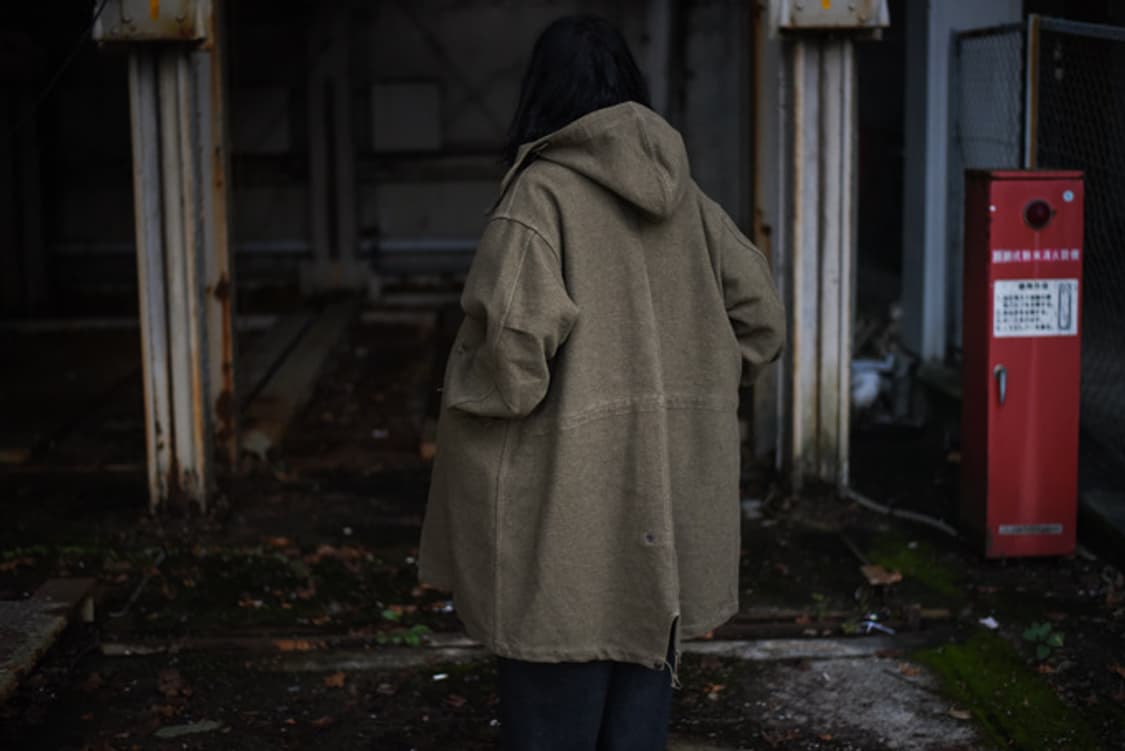 [2] Comoli WCP 후디드 코트 파카 상품이미지2