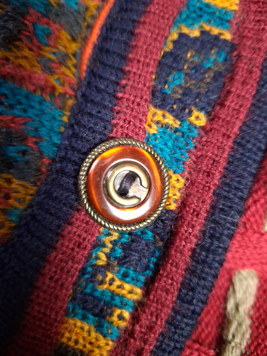 새제품급 오리지날 쿠지 COOGI 케이블 가디건 상품이미지4