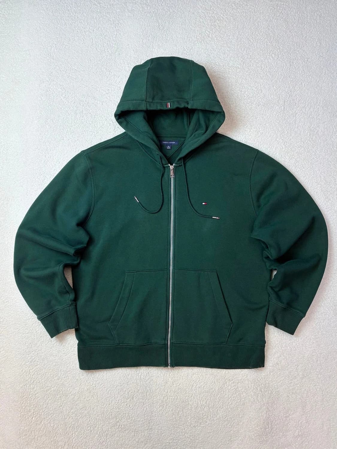 타미힐피거 베이직 코튼 후드 집업 PN5864    상품이미지1