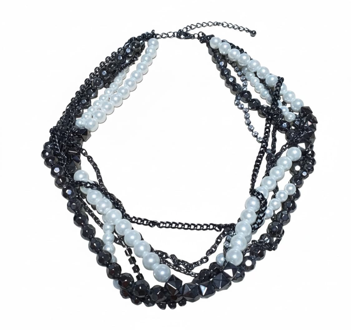 Y2k 갸루 진주 목걸이 상품이미지1