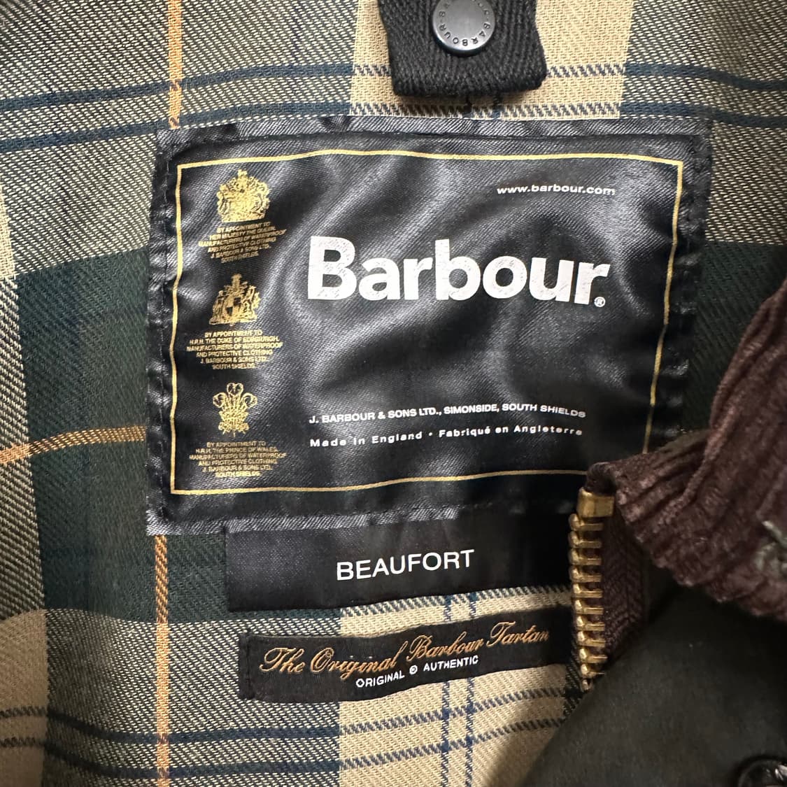 바버 뷰포트 왁스 자켓 ‘세이지’ 상품이미지8