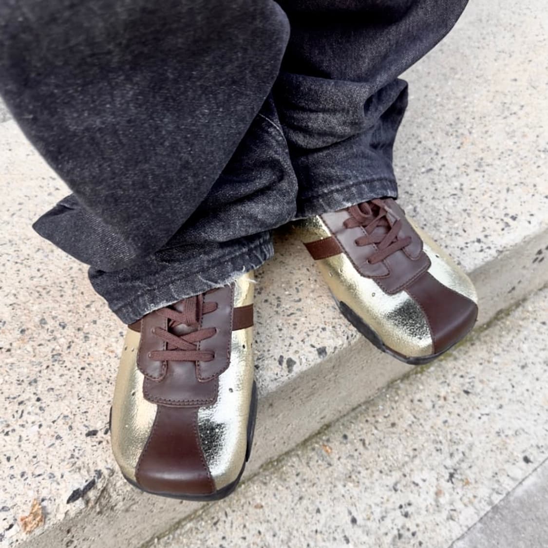 00s 레어 디젤 스퀘어토 스니커즈 풀박스 상품이미지1