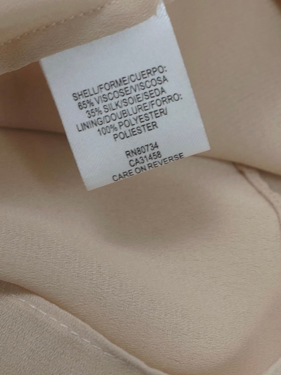 BCBGMAXAZRIA dot blouse 상품이미지4