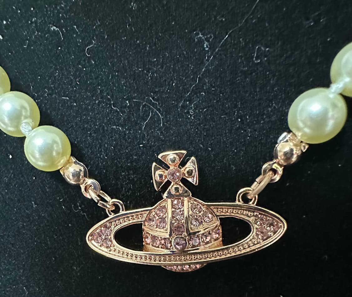 비비안웨스트우드 진주 목걸이&팔찌세트 상품이미지2