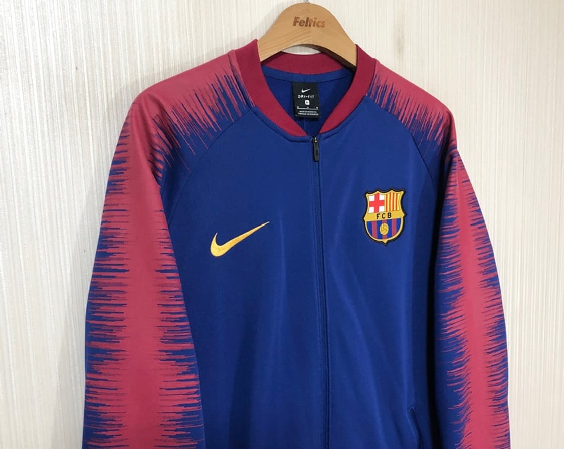 나이키 18-19 FC바르셀로나 어센틱 앤섬자켓 M(해외) 상품이미지5