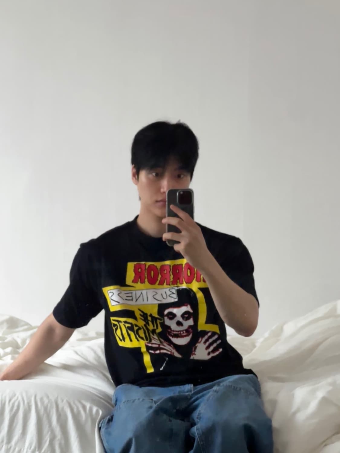 90s og 미스피츠 ‘horror business’ 밴드티 상품이미지8