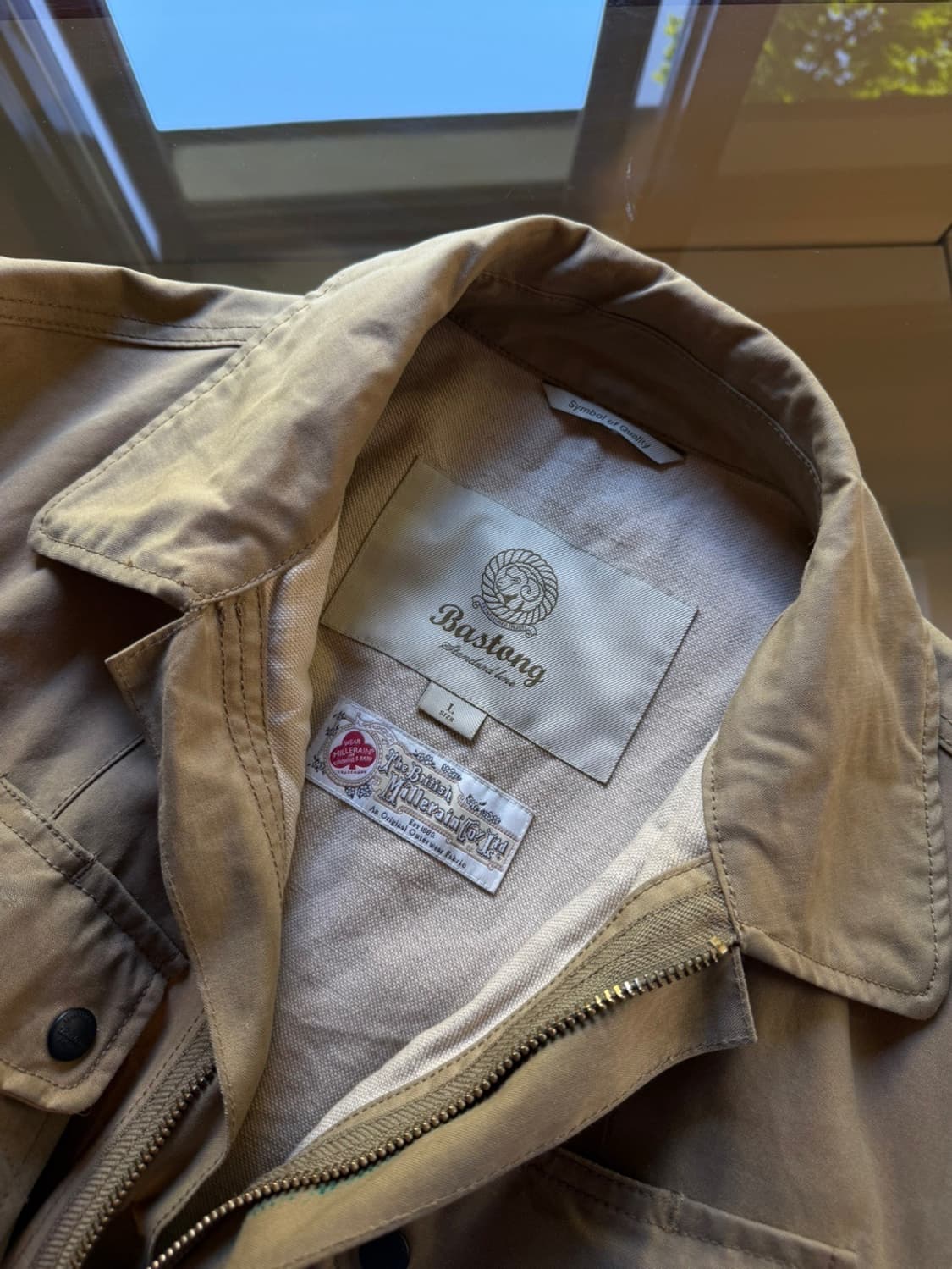 바스통 왁스 벨티드 자켓 100 상품이미지8