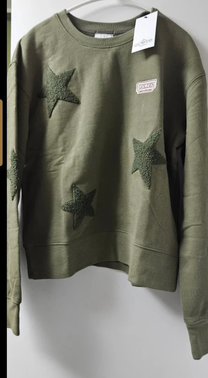 골든구스 올리브 스웨트셔츠 상품이미지1