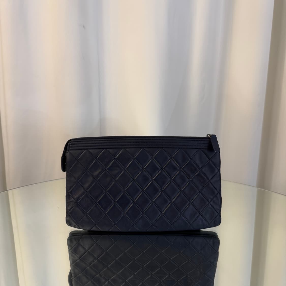 샤넬 램스킨 보이 더블 지퍼 파우치   상품이미지4