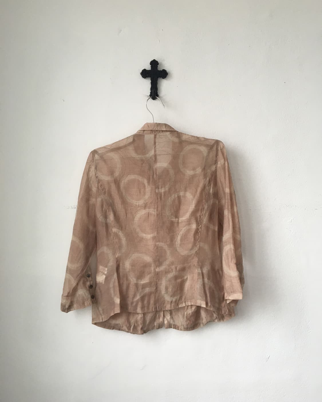 Pattern point see through jacket 상품이미지3