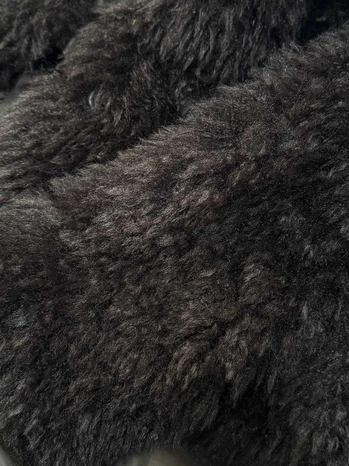 포니테일 PONYTAIL 퍼자켓 브라운 상품이미지8