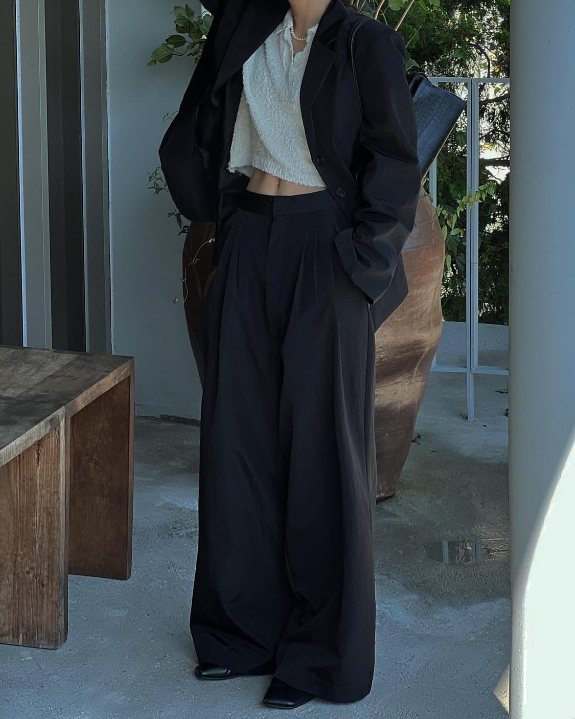 트리밍버드 Glow Suit Jacket [ Blue Gray ] 상품이미지3