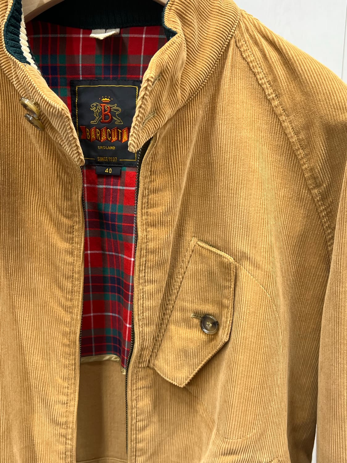 바라쿠타 코듀로이 g9 자켓 상품이미지2