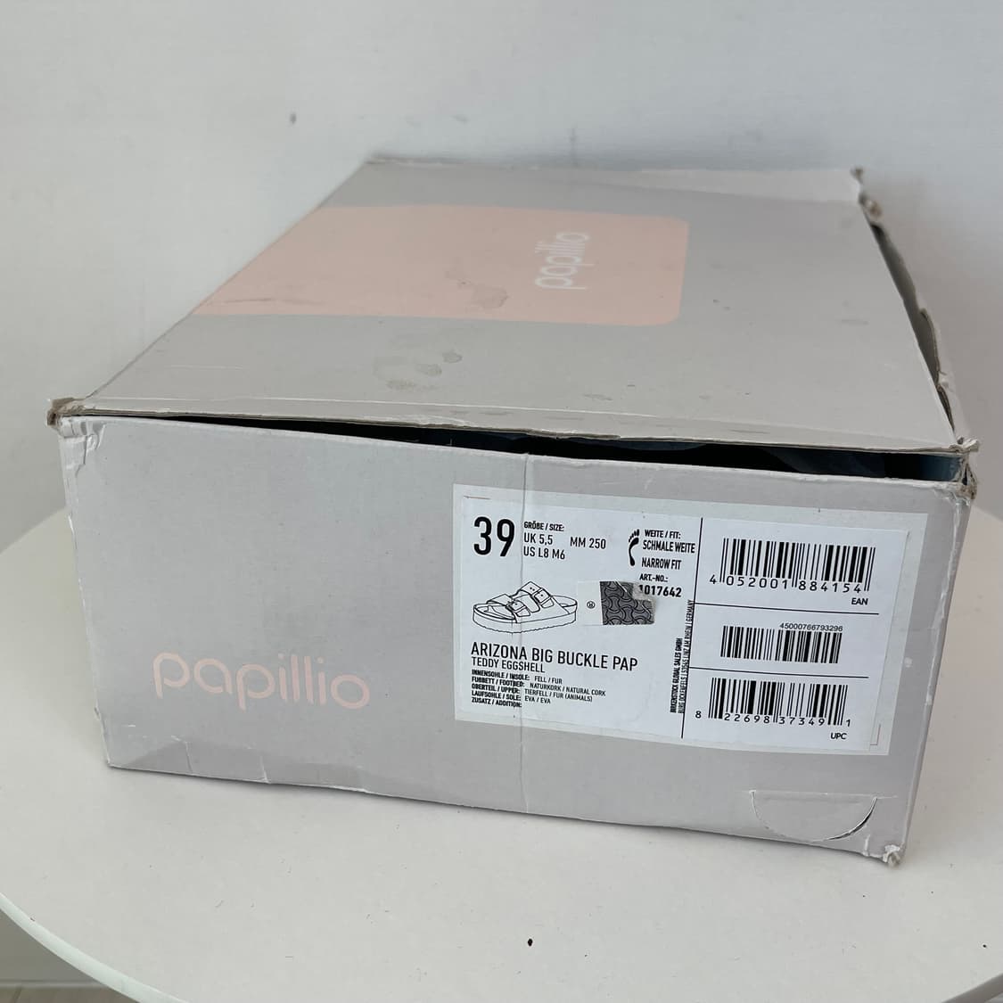 버켄스탁 파필리오 아리조나 빅버클 퍼 39 (245~250) 새제품 상품이미지10