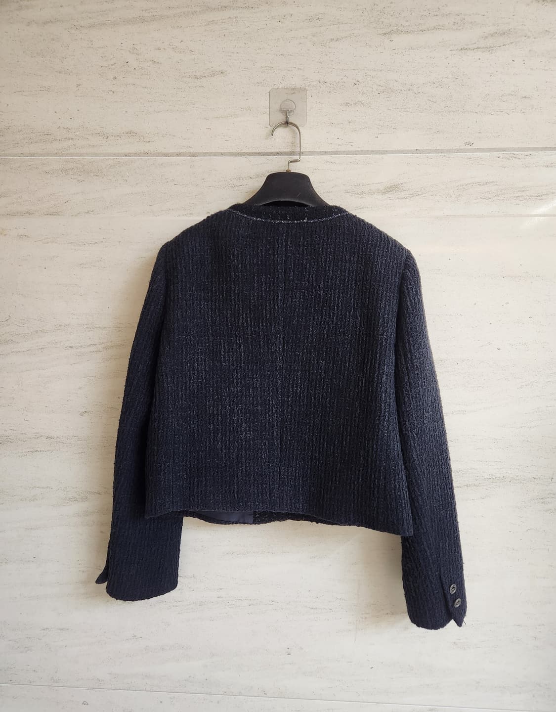 (블랙색상) 나이스클랍 트위드자켓  55사이즈 상품이미지5