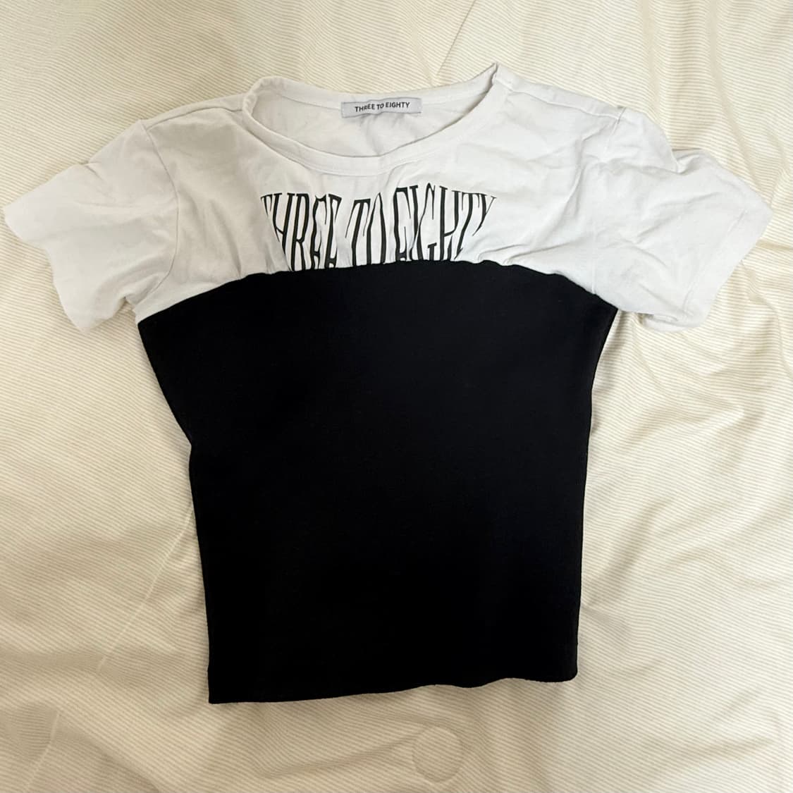 Layered Tube Top T-shirt(반소매 튜브 티셔츠 ) 상품이미지2