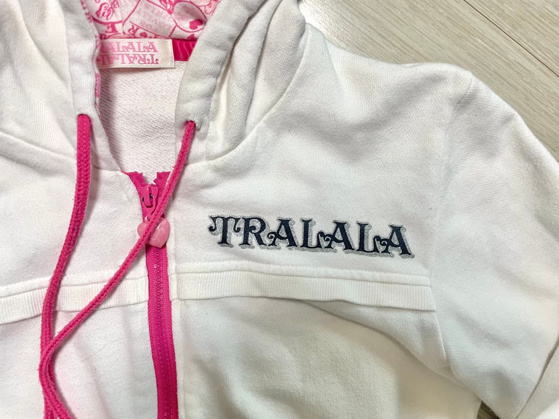 Vintage 트랄라라 tralala 키치 갸루 후드집업  상품이미지2