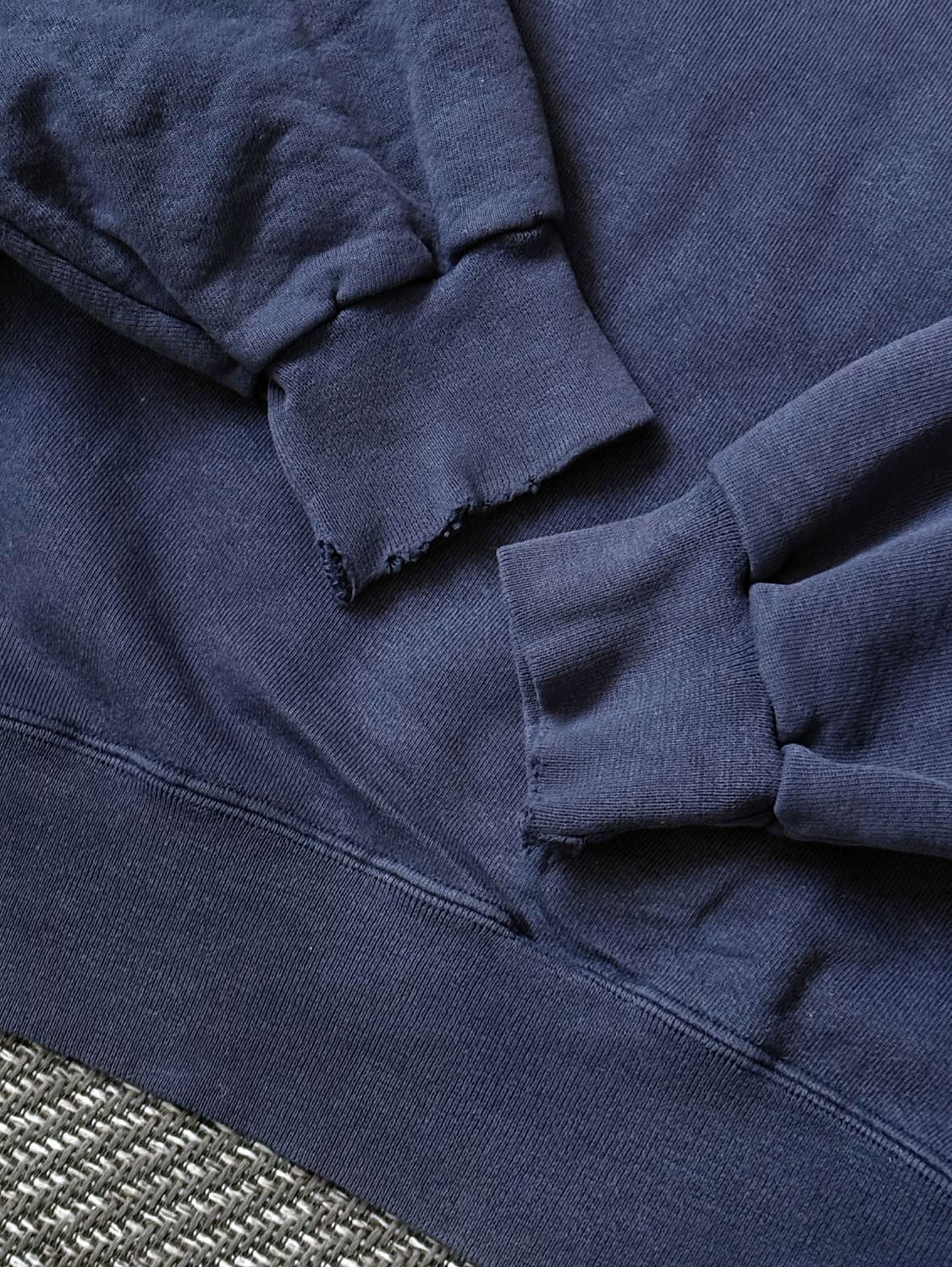 90s USA 엘엘빈 x 러셀 애슬레틱 쿼터집업 스웻셔츠 (110) 상품이미지5